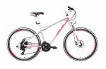 Велосипед женский горный 26" LORAK GLORY 1000 (21 ск) рама 15 WHITE/PINK